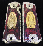 1911 • Gun Grips • Virgin Guadalupe • Virgen Guadalupe • Colt • Cachas • Springfield  • Kimber • Rock Island