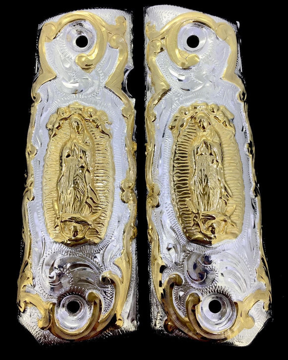 1911 • Gun Grips • Virgin Guadalupe • Virgen Guadalupe • Colt • Cachas • Springfield  • Kimber • Rock Island
