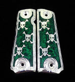 Custom personalized Skull gun grips