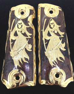 1911 • Gun Grips • Santa Muerte • Grim Reaper •  Springfield • Colt •  Super • Rock Island • Cachas •  Phantom