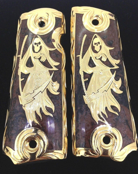 1911 • Gun Grips • Santa Muerte • Grim Reaper •  Springfield • Colt •  Super • Rock Island • Cachas •  Phantom