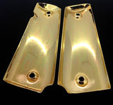 1911 Skull Flamed gun grips cachas calavera