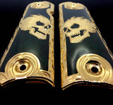 1911 • Gun Grips • Skull •  Springfield • Colt •  Super • Rock Island • Cachas • Calavera • Flames