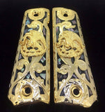 1911 • Gun Grips • Mexico Coat of Arms  •Escudo Nacional de Mexico • Springfield •  Colt •  Super • Rock Island • Eagle • Aguila • Cachas