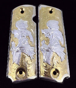 1911 • Gun Grips • Rooster •  Springfield • Colt •  Super • Rock Island • Cachas • Gallo