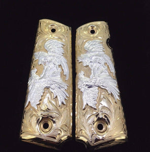 1911 • Gun Grips • Rooster •  Springfield • Colt •  Super • Rock Island • Cachas • Gallo