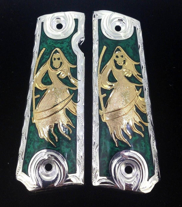 1911 • Gun Grips • Santa Muerte • Grim Reaper •  Springfield • Colt •  Super • Rock Island • Cachas •  Phantom