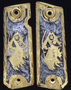 1911 • Gun Grips • Santa Muerte • Grim Reaper •  Springfield • Colt •  Super • Rock Island • Cachas •  Phantom