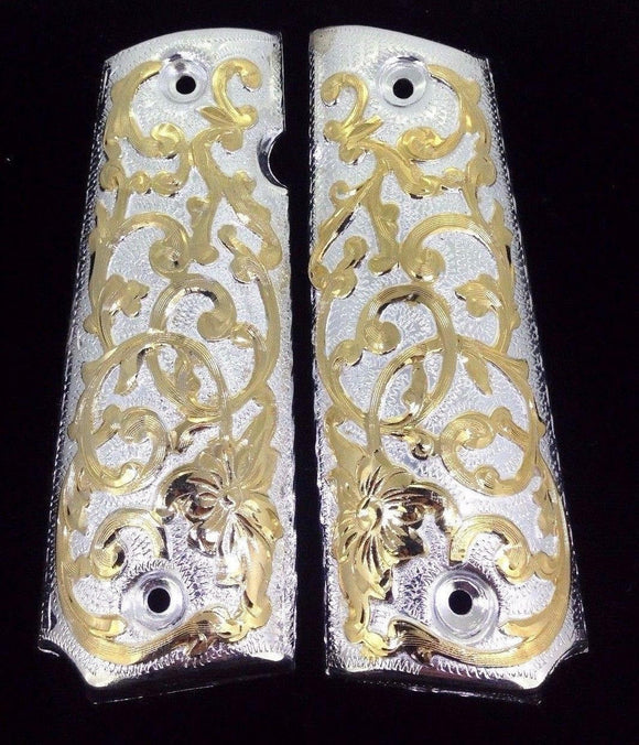1911 • Gun Grips • Engraved • Springfield • Colt •  Super • Rock Island • Cachas