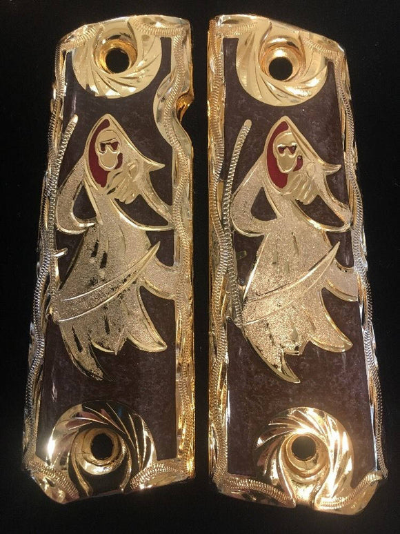 1911 • Gun Grips • Santa Muerte • Grim Reaper •  Springfield • Colt •  Super • Rock Island • Cachas •  Phantom