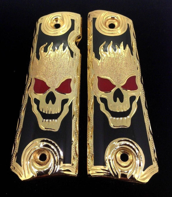 1911 • Gun Grips • Skull •  Springfield • Colt •  Super • Rock Island • Cachas • Calavera