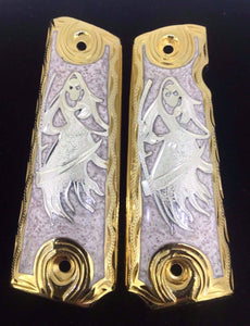 1911 • Gun Grips • Santa Muerte • Grim Reaper •  Springfield • Colt •  Super • Rock Island • Cachas •  Phantom