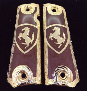 1911 • Gun Grips • Horse •  Springfield • Colt •  Super • Rock Island • Cachas • Caballo