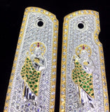 1911 • Gun Grips • St Jude • San Judas •  Springfield • Colt •  Super • Rock Island • Cachas