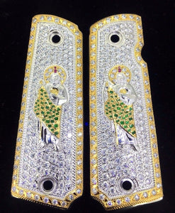 1911 • Gun Grips • St Jude • San Judas •  Springfield • Colt •  Super • Rock Island • Cachas