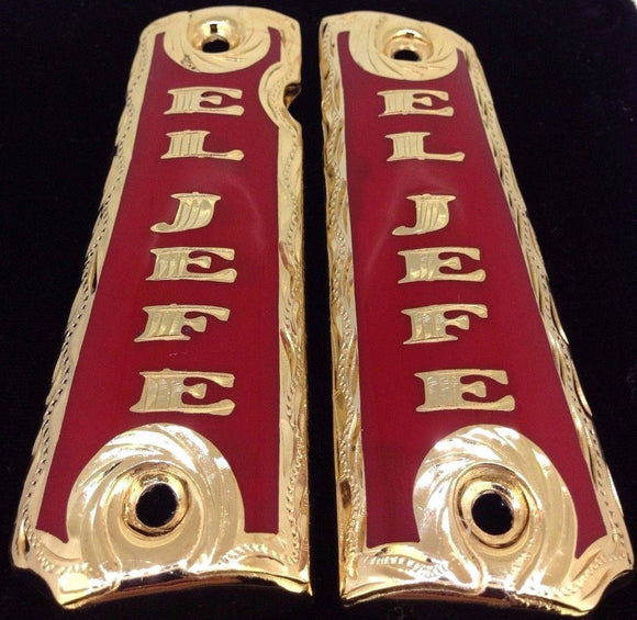1911 • Gun Grips • El Jefe •  Springfield • Colt •  Super • Rock Island • Cachas • Boss