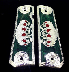 1911 • Gun Grips • Skull •  Springfield • Colt •  Super • Rock Island • Cachas • Calavera • Flames