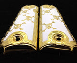 1911 • Gun Grips • Skull • Bones • Poison • Toxic • Hazard • Danger • Colt • Springfield • Super 38/45 • Rock Island