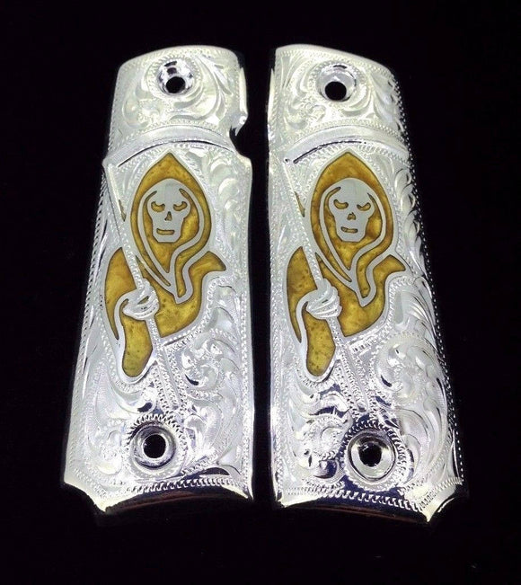 1911 • Gun Grips • Santa Muerte• Grim Reaper • Anarchy • Springfield •  Colt •  Super • Rock Island •  Cachas