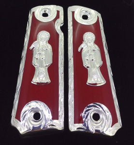 1911 • Gun Grips • Grim Reaper • Santa Muerte • Springfield • Colt •  Super • Rock Island • Cachas •  Original Santa Muerte