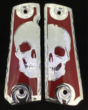 1911 • Gun Grips • Half Skull •  Springfield • Colt •  Super • Rock Island • Cachas • Calavera