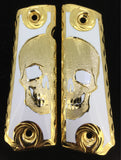 1911 • Gun Grips • Half Skull •  Springfield • Colt •  Super • Rock Island • Cachas • Calavera