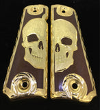 1911 • Gun Grips • Half Skull •  Springfield • Colt •  Super • Rock Island • Cachas • Calavera