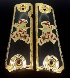 1911 • Gun Grips • Skull • Gamble •  Springfield • Colt •  Super • Rock Island • Cachas • Calavera