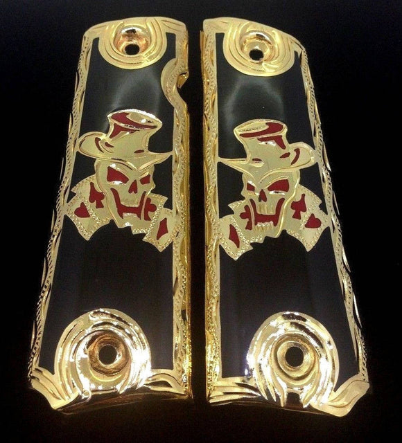 1911 • Gun Grips • Skull • Gamble •  Springfield • Colt •  Super • Rock Island • Cachas • Calavera