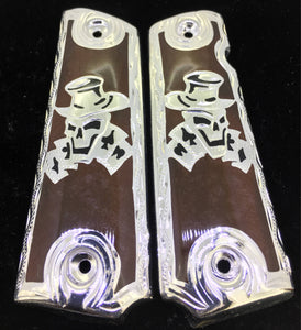 1911 • Gun Grips • Skull • Gamble •  Springfield • Colt •  Super • Rock Island • Cachas • Calavera