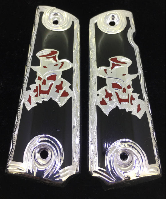 1911 • Gun Grips • Skull • Gamble •  Springfield • Colt •  Super • Rock Island • Cachas • Calavera