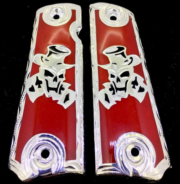 1911 • Gun Grips • Skull • Gamble •  Springfield • Colt •  Super • Rock Island • Cachas • Calavera