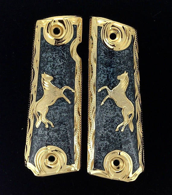 1911 • Gun Grips • Horse •  Springfield • Colt •  Super • Rock Island • Cachas • Caballo
