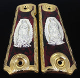 1911 • Gun Grips • Virgin Guadalupe • Virgen Guadalupe • Colt • Cachas • Springfield  • Kimber • Rock Island