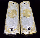 1911 Mexico eagle gun grips Escudo Mexicano
