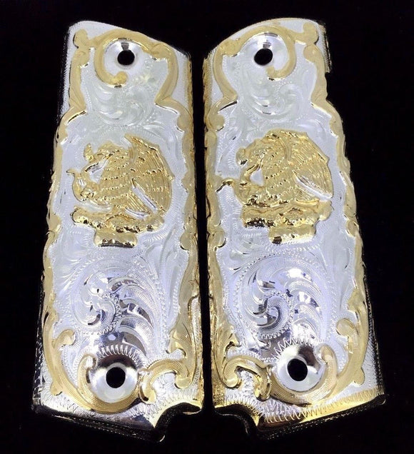 1911 Mexico eagle gun grips Escudo Mexicano