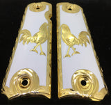 1911 • Gun Grips • Rooster •  Springfield • Colt •  Super • Rock Island • Cachas • Gallo