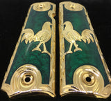 1911 • Gun Grips • Rooster •  Springfield • Colt •  Super • Rock Island • Cachas • Gallo
