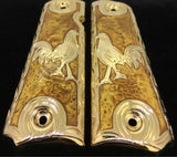 1911 • Gun Grips • Rooster •  Springfield • Colt •  Super • Rock Island • Cachas • Gallo