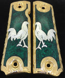 1911 • Gun Grips • Rooster •  Springfield • Colt •  Super • Rock Island • Cachas • Gallo