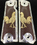 1911 • Gun Grips • Rooster •  Springfield • Colt •  Super • Rock Island • Cachas • Gallo