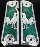 1911 • Gun Grips • Rooster •  Springfield • Colt •  Super • Rock Island • Cachas • Gallo
