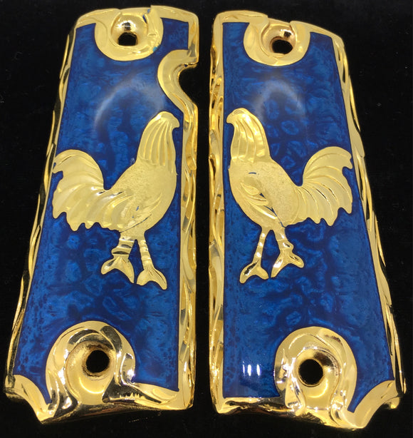 1911 • Gun Grips • Rooster •  Springfield • Colt •  Super • Rock Island • Cachas • Gallo