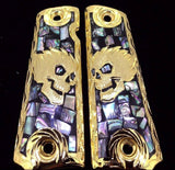 1911 • Gun Grips • Skull •  Springfield • Colt •  Super • Rock Island • Cachas • Calavera • Flames