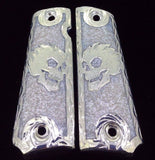 1911 • Gun Grips • Skull •  Springfield • Colt •  Super • Rock Island • Cachas • Calavera • Flames