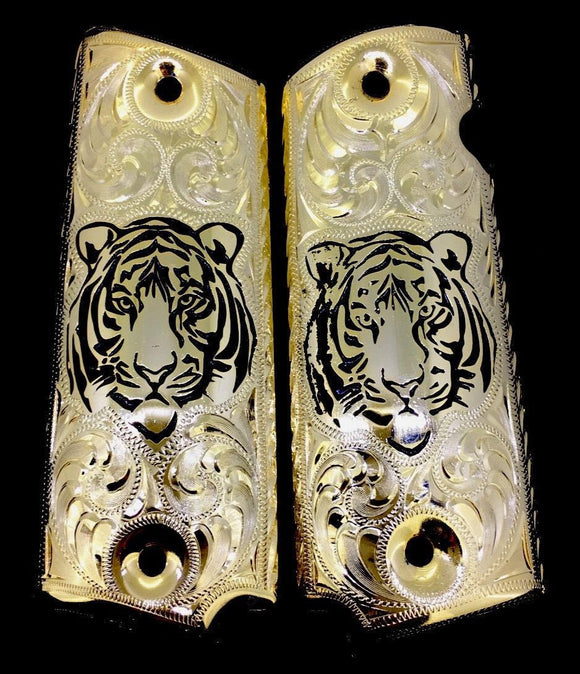 1911 • Gun Grips • Tiger •  Springfield •  Colt •  Super • Rock Island • Cachas • Tigre