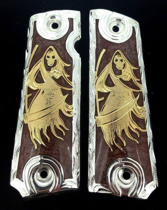 1911 • Gun Grips • Santa Muerte • Grim Reaper •  Springfield • Colt •  Super • Rock Island • Cachas •  Phantom