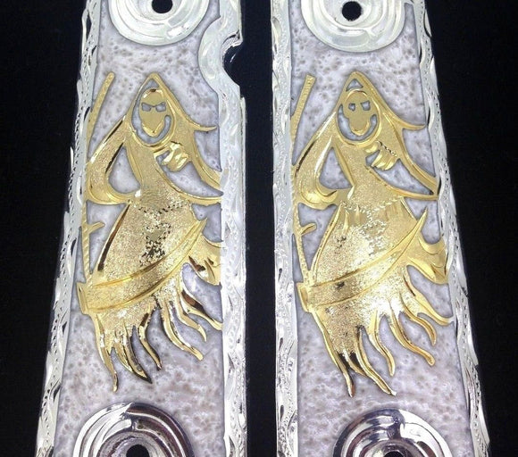 1911 • Gun Grips • Santa Muerte • Grim Reaper •  Springfield • Colt •  Super • Rock Island • Cachas •  Phantom