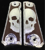 1911 • Gun Grips • Half Skull •  Springfield • Colt •  Super • Rock Island • Cachas • Calavera