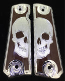 1911 • Gun Grips • Half Skull •  Springfield • Colt •  Super • Rock Island • Cachas • Calavera